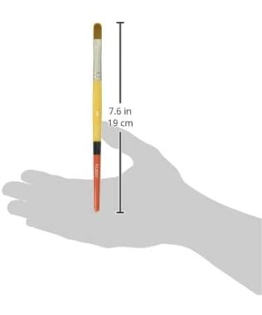 Princeton Snap! PAB96509 Taklon Filbert 8 Gold Brush - Professional Quality - Buy Online on GoSupps.com