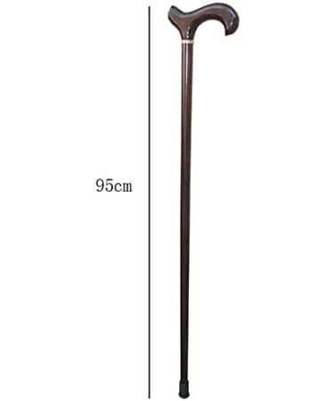 Solid Wooden Walking Cane Wood Canes Folding Cane Whole Crutches Solid Wood Walking Stick Hiking and Walking Wooden for Elderly Seniors Bathing in Sunlight - Buy Online on GoSupps.com