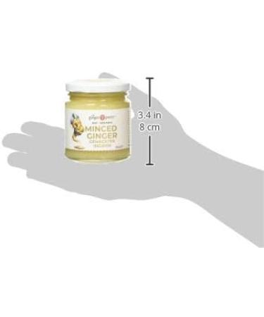 The Ginger People Organic Minced Ginger 190 g - Buy Online on GoSupps.com