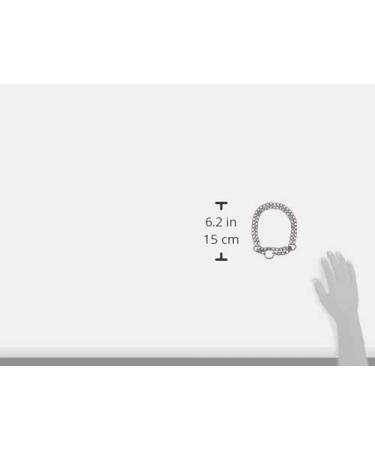 Nobby Chain Choker Two-Row Chrome - Silver Size S 45 cm 2.5 mm - International Shipping - Buy Online on GoSupps.com