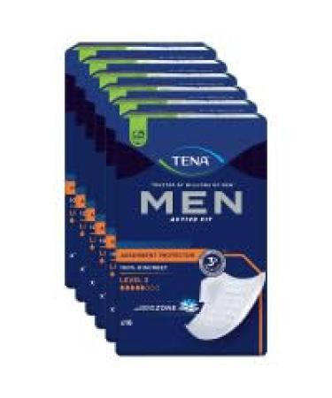 TENA MEN Active Fit Level 3 Incontinence Pads 6X16 Pcs