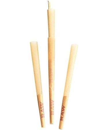RAW Classic Natural Unrefined King Size Pre-rolled Rolling Paper Cones 32 Per Box 3 count - Buy Online on GoSupps.com