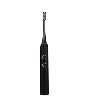 Sonic Electric Toothbrush with 4 Brush Heads IPX7 Waterproof 4 Modes Electric Power Toothbrush for Adults 3 Intensity Levels Sonicare Toothbrush with 2 Minutes Timer Black
