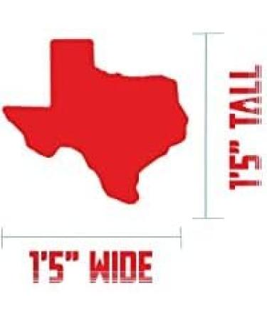 Texas Tanning Bed Stickers - Full Roll of 1000 | Premium Quality Stickers for Tanning Salons - Buy Online on GoSupps.com