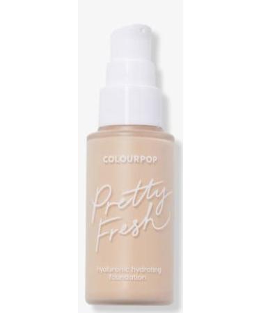 Colourpop Pretty Fresh Hyaluronic Hydrating Foundation Fair 25W (Warm) 1 Oz. Formulated with Fruit Extracts and Coconut Water to Support Hydration   Fine Lines and Soft Skin. (1 Pack)