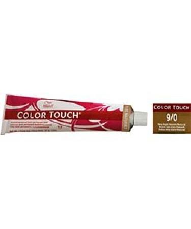 Wella Color Touch 9/0 (Very Light Blonde/Natural) 2oz by Touch of Color