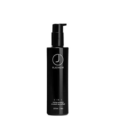 J Beverly Hills Platinum 5 In 1 Leave-in Styling Emulsion Cream with Argan Oil for Heat Protection  (3.4 Oz  8 Oz) 8 Ounce (Pack of 1) - Buy Online on GoSupps.com