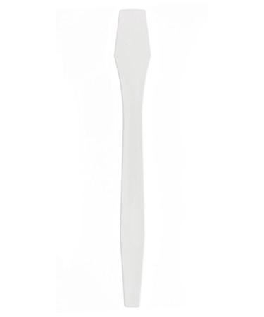 White Large Cosmetic Spatula - 13 cm | Kosmetex 5 Pack | Ideal for Skincare & Beauty - Buy Online on GoSupps.com