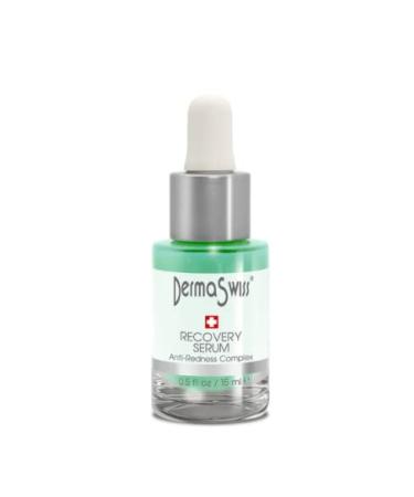 Dermaswiss Recovery Serum | Redness Control | For Sensitive Couperose or Rosacea Skin. Reduce Inflammation with Arnica Bisabolol Hamamelis 15 ml / 0.5 fl oz