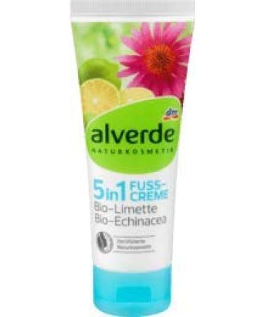 Alverde alverde 5 in 1 Natural Foot Cream - 1 x 75 ml