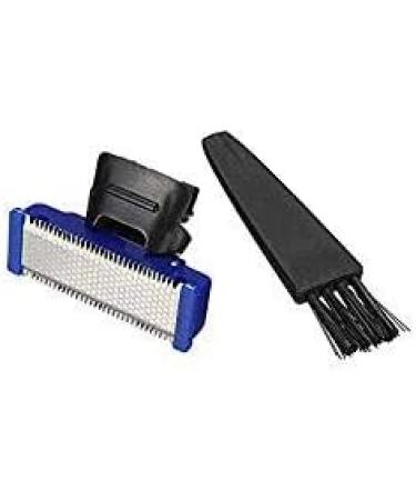 Replacement Razor Head & Shaving Comb Set - 3 Piece with Brush for Electric Solo Razors | Micro Touch Replacement Trimmer Head - Buy Online on GoSupps.com