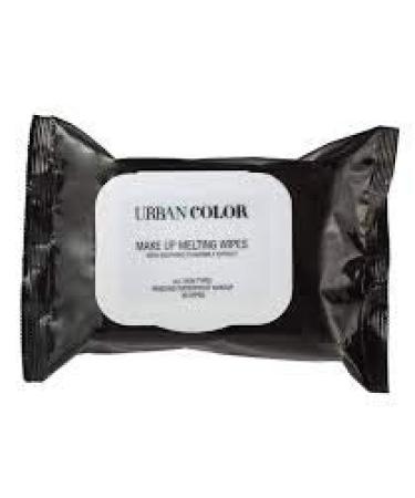Urban Color Makeup Melting Wipes - Waterproof Makeup Remover for All Skin Types (30 Wipes) - International Shipping Available - Buy Online on GoSupps.com