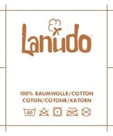 LANUDO Luxury Red Washcloth - 600g/m 100% Premium Cotton | Soft & Absorbent 30x30 cm - Buy Online on GoSupps.com