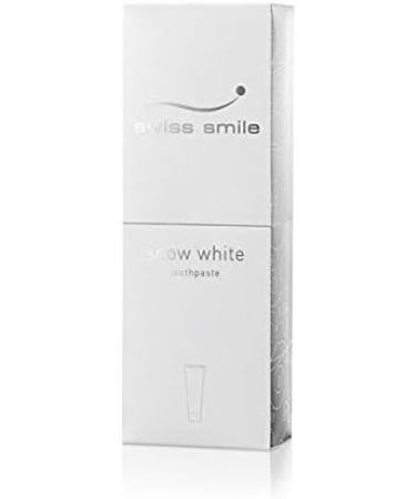 Buy Swiss Smile Snow White Whitening Toothpaste 75ml with 2 Carbon Toothbrushes & Dental Sticks - International Shipping Available - Buy Online on GoSupps.com