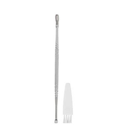 Ear Spoon Earwax Curette Remover Convenient Practical for Home - (Color: Silver)