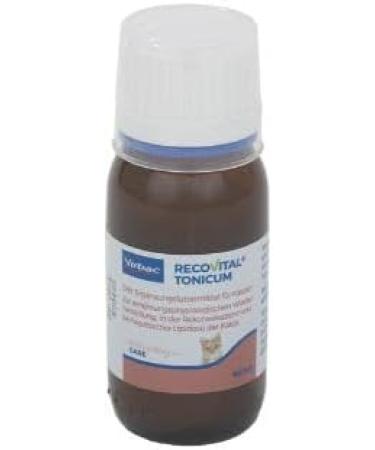 Virbac Recovital Tonicum for Cats | 3 x 45 ml Liquid Diet Supplement | Nutritional Restoration & Convalescence Aid - Buy Online on GoSupps.com