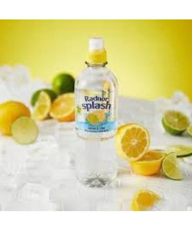 Radnor Splash Still Lemon & Lime Flavoured Water 500ml (Pack of 12) | Refreshing Hydration | Zesty Citrus Bliss | Sugar-Free | Naturally Flavored | Zero-Calorie Delight - Buy Online on GoSupps.com