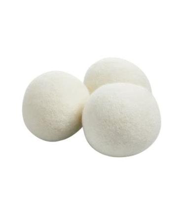 3 Lakeland All-Natural Wool Dryer Balls Reduce Drying Time & Wrinkles Soften Clothes Naturally