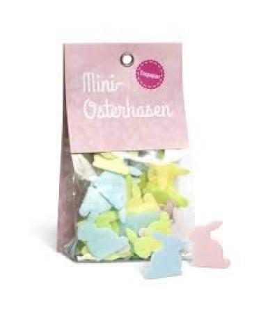 Edible paper in different shapes for different occasions (mini Easter bunnies)