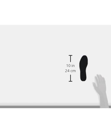 pedag Deo Fresh Natural Terry Cotton & Sisal Insoles - Handmade in Germany | Washable, Summer Foot Care - US W8 / EU 38 Black - 1 Pair - Buy Online on GoSupps.com