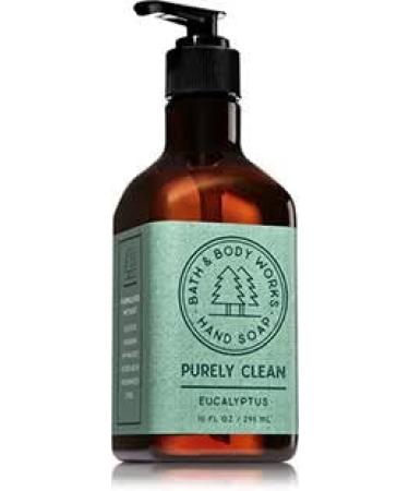 Bath Body Purely Clean Eucalyptus Gentle Foaming Hand Soap - 10 Fl Oz - Scented with Natural Essential Oils