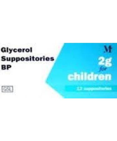 Glycerin (Glycerol) Suppositories BP 2g Children's
