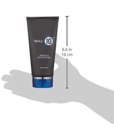 He's A 10 Miracle Defining Gel 5 fl oz - Get Defined and Frizz-Free Hair - Buy Online on GoSupps.com
