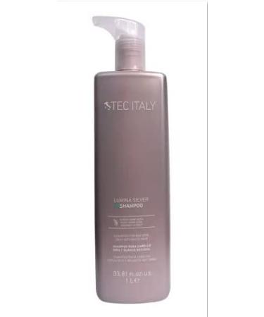 Tec Italy Lumina Shampoo for Blond and Gray Hair 1000ml/33.8oz - Buy Online on GoSupps.com