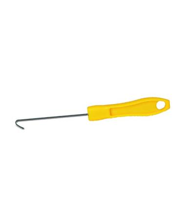 Zipper aid with hook yellow - dressing aid undressing aid