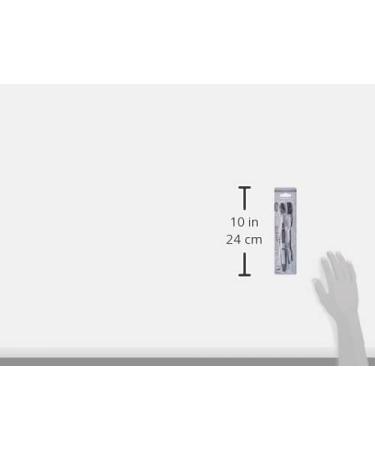 SuperWHITE Duo Toothbrush Medium Black Edition - Premium Whitening 1 Piece | International Shipping - Buy Online on GoSupps.com