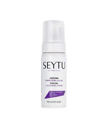 SEYTU Facial cleansing foam, helps remove impurities on face elbow armpit and knees ideal for all skin types | 150 ml 5 Fl Oz (Pack of 1)