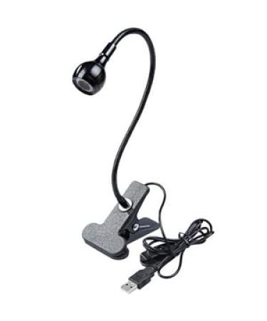 UV USB LED Blacklight Gooseneck Lamp - Ideal for Apres Gel x Nail Tips & Satin Black Light Fluorescent Paint Detection | Perfect for UV Gel Nails & Curing | Clamp Fixtures, Plug & Play | Buy Now - Buy Online on GoSupps.com