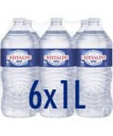CRISTALINE - Eau De Source Naturelle Pack De 6X1L - L'unit
