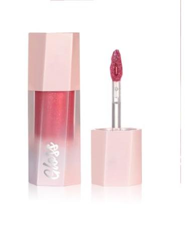 YYZGGLING Non-sticky color-free honey lip gloss soft texture double moisturizing eight colors to choose from long-lasting hydration (3)