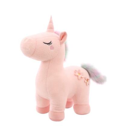 Kekeso Stuffed Unicorn Animal Plush Toys Soft Cuddle Pillow Doll Cartoon Unicorn Plush Gifts for Boys Girls (pink-02 30cm/11.81inch) 30cm/11.81inch Pink-02