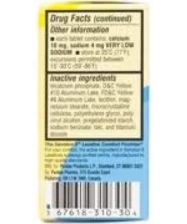 Senokot-S Dual Action 30 Tablets - Natural Vegetable Laxative & Stool Softener for Overnight Relief - Buy Online on GoSupps.com
