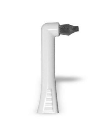 Rotadent Replacment Brush Head Tip Brush Arm Black long pointed with Black Tip