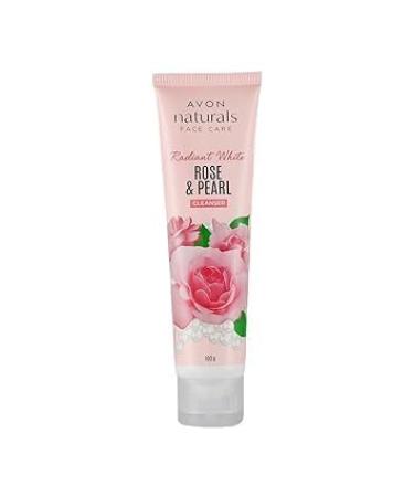 Naturals Rose & Pearl Cleanser I Microbead Free Cleanser I Lemon Flavoued Cleanser I Foaming Cleanser I 100g
