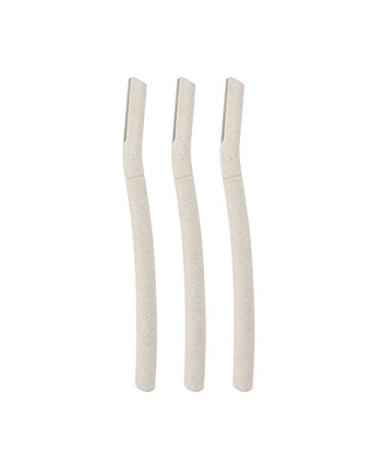 Biodegradable Derma-Plane Razor Set with Recycled Wheat Straw Material - 3 Count - Buy Online on GoSupps.com