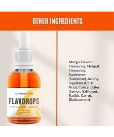 Flavour Drops Bundle with Flavdrops and Spoon Set - Cherry Blueberry Strawberry Peach and Mango 50ml Each - Pack of 5 - Zero Calories - Buy Online on GoSupps.com