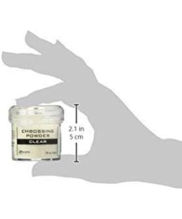 Ranger Embossing Powder .50oz Jar - Clear | High-Quality Crafting Supplies - Buy Online on GoSupps.com