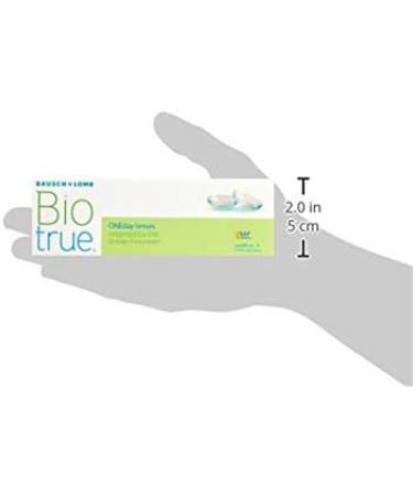 Bausch and Lomb Biotrue ONEday Spherical Soft Contact Lenses - 30 Pack 1.25 Diopters BC 8.6 mm DIA 14.2 mm - International Shipping Available - Buy Online on GoSupps.com