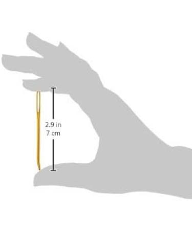 Clover Jumbo Bent Tapestry Needles - 2/Pkg (3 Pack) - High-Quality Sewing and Crafting Tools - Buy Online on GoSupps.com