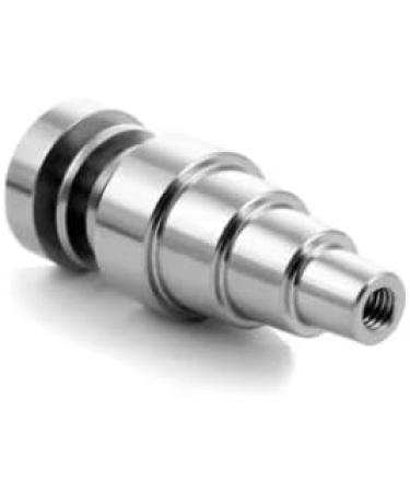 10/14/18mm Male & Female 6 in 1 Universal Dab Nail for Rigs E-Nails & Torches - Titanium Dab Nail Smoking Tool for Wax Oil & More - Buy Online on GoSupps.com