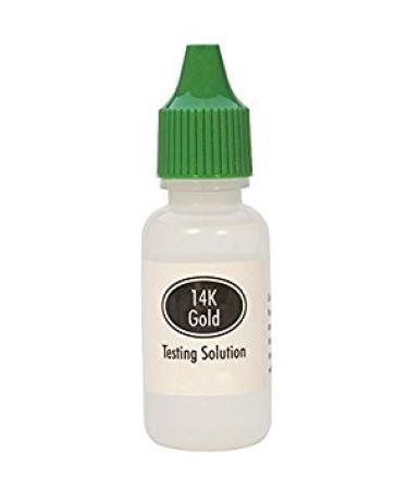 14K Gold Testing Solution Test Purity Jewelry Scrap Precious Metal