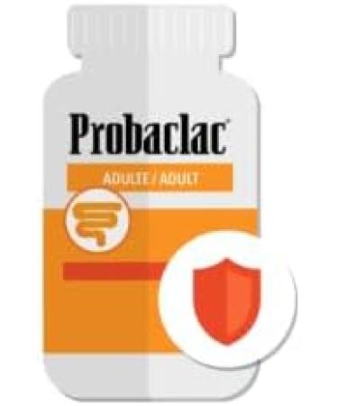 Probaclac Probiotics for Adults 120 and 60 and 30 caps. Probiotics help support gastrointestinal health and Bloating Relief and Contribute to a Natural Healthy Intestinal Flora. Seven strains of probiotic and lactic ferment complex (60 Unflavored) - Buy Online on GoSupps.com