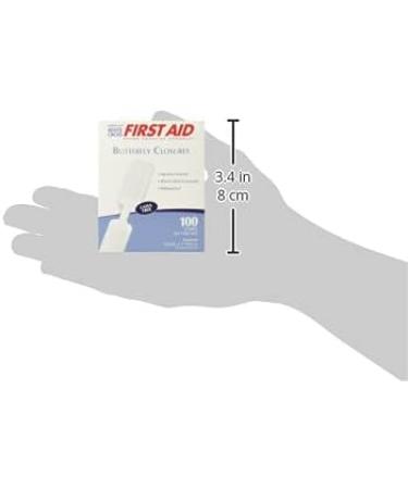 Medique Products 60233 Butterfly Bandage Medium - First Aid Adhesive Bandages - Buy Online on GoSupps.com