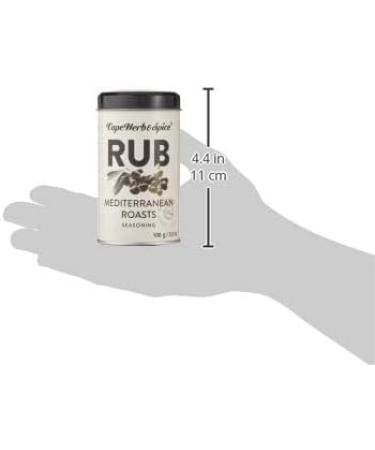 Cape Herb & Spice Rub Mediterranean Roasts Seasoning Condiment Made With Natural Ingredients 100 g Tin (Pack of 2) - Buy Online on GoSupps.com
