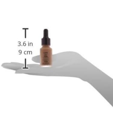  NYX PROFESSIONAL MAKEUP NYX Professional Makeup Total Control Drop Liquid Foundation Precise Dosage Modular Coverage Long-Lasting Hold Matte Finish Shade: Deep Cool - Buy Online on GoSupps.com