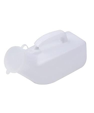 Urinal Bottle -for Men and Elderly 1000ml Urine Jar Spill Proof Plastic Urinals for Urine Collection and Travel Pee Bottle Happy